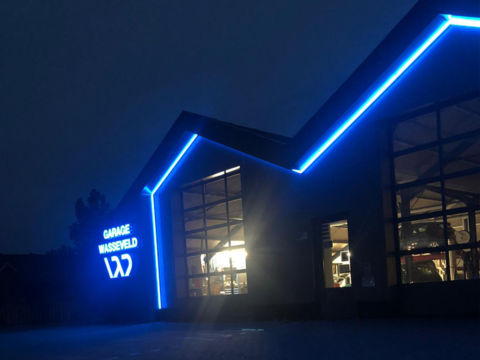 Gevelreclame Garage Wasseveld
