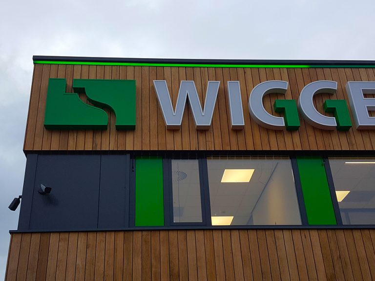 Gevelbelettering Wiggers Winterswijk