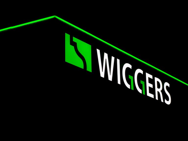 Gevelbelettering Wiggers Winterswijk