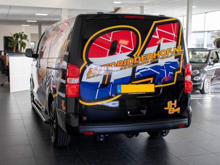 Bestelbus Jeffrey Herlings Auto Ridderhof