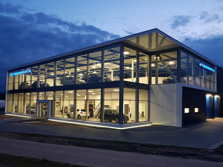 AutoRidderhof.nl gevelreclame