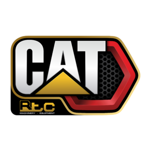 CAT sticker zwart