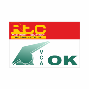 VCA Sticker rood