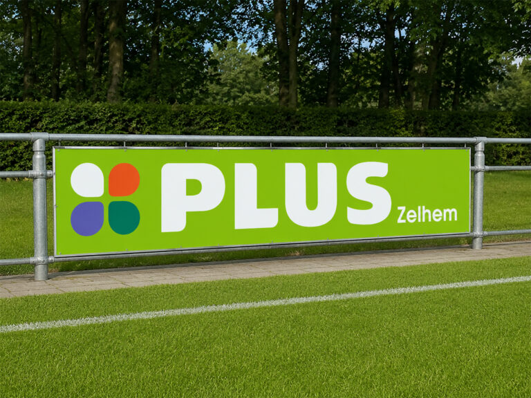 PLUS Zelhem reclamebord