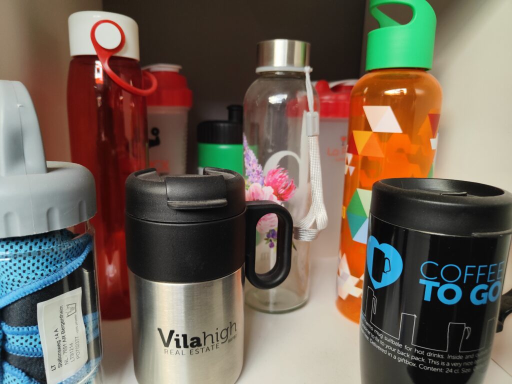 drinkflessen met logo